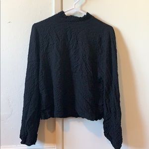 zara mock neck long sleeve